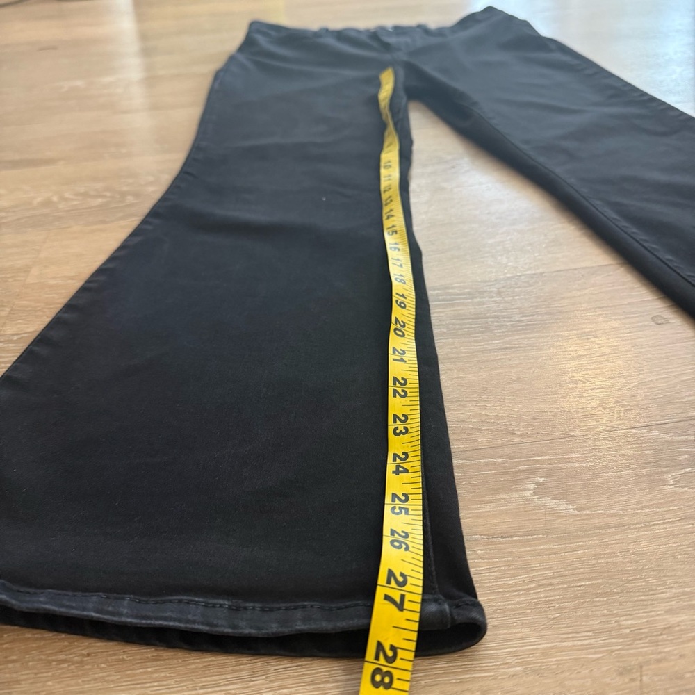 1822 Denim Women's Classic Black Wide Leg Jeans Size 12p/31 - Picture 2 of 8